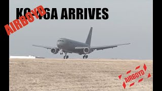 First KC-46 Pegasus Arrive • McConnell Air Force Base