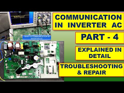 344 Communication in Inverter AC Outdoor Unit Circuit Board Repair Course - Part 4