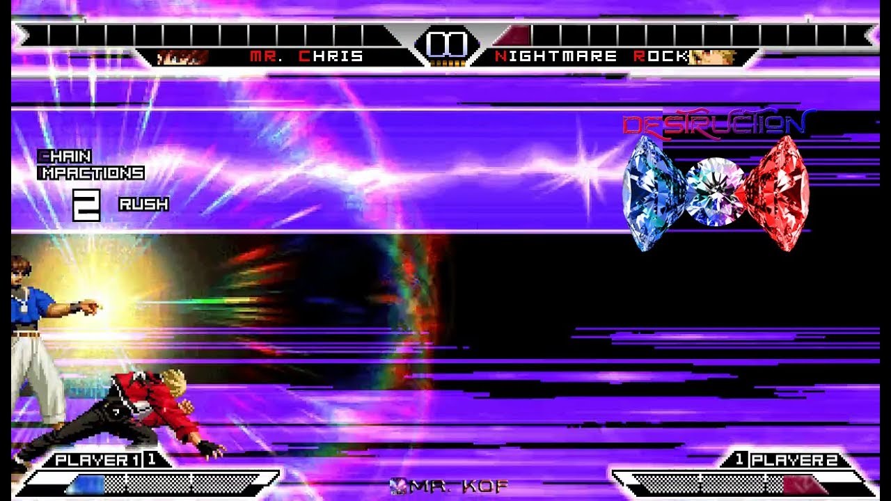 [KOF Lords of Destruction 2018] Mr. Chris vs Nightmare Rock