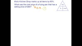 10.  Financial Maths - Finding the Original Amount I