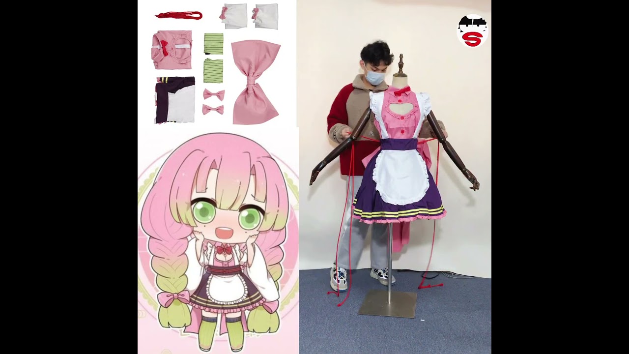 Mitsuri Cosplay #anime #game #kimetsunoyaiba #demonslayer #mitsuri #costume #cosplay #cosplaygirl
