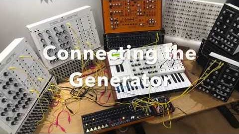 Generator Sequencer - making connections - noob hook up