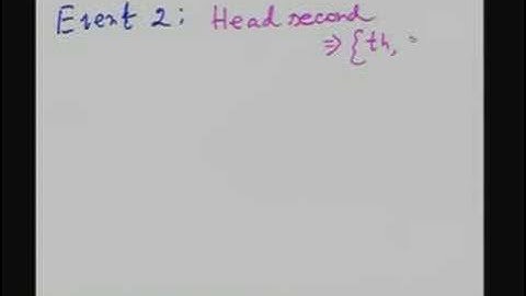 Lecture - 4 Introduction to Random Variables