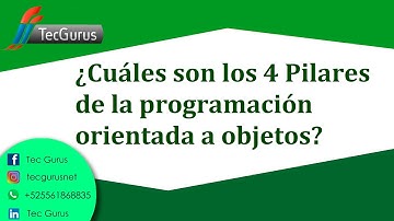 4 Pilares de la programación orientada a objetos