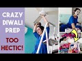 CRAZY BUSY Day In My Life- Diwali Prep, Organisation, DIY, Rangoli ,Lights, Skincare & More|Heli Ved