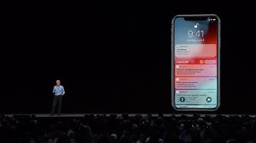 Apple iOS 12 (GROUPED NOTIFICATIONS)