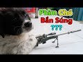 Lâm Vlog - Bộ Sưu Tập Móc Khoá PUBG | Phim Chó Bắn Súng Mini | Dog Gun Fight