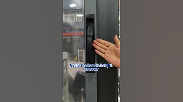 Frameless pocket locks and cambweb screens provide child safety protection, #qiangning