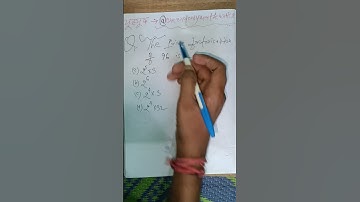 The prime factorisation of 96 is? | #maths #shorts #primefactorisation