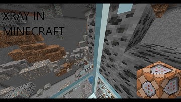 How to X-ray with command blocks in Minecraft(BEDROCK)