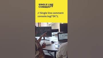 JavaScript  Comments #shorts