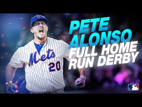 Pete Alonso Full Home Run Derby Highlights (Home Run Derby Champ!)