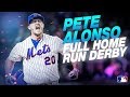 Pete Alonso Full Home Run Derby Highlights (Home Run Derby Champ!)