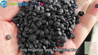 Plastic Recycle Pelletize Line for Drip Irrigation Tape & Tarpaulin, Clean Soft Material Granulation screenshot 5