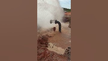 Onshore gas pipeline (cleaning, dewatering & swabbing)