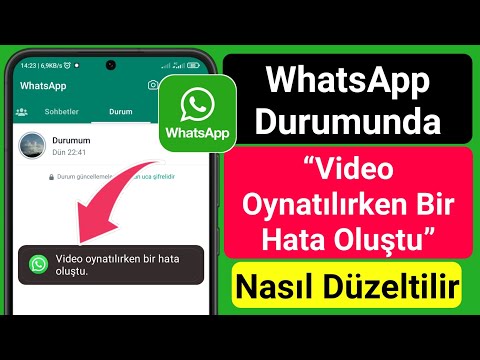 WhatsApp Durumunda Video Oynatılırken Bir Hata Oluştu Nasıl Düzeltilir (2023) | Sorun çözme
