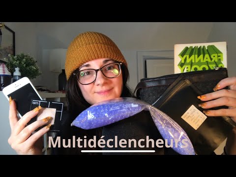 Background ASMR ~ Multidéclencheurs no talking (sauf intro!) (gripping, rubbing, sticky sounds…)