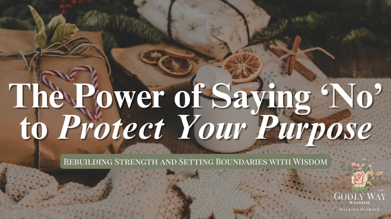The Power Of Saying No To Protect Your Purpose - YouTube