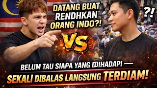 Datang Jauh Dari Malaysia Buat Rendahkan Orang Indo?! Salah Lawan, Cindo Ini Langsung Balikkan Keada