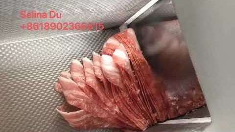 🥓🥩🥓🥩 Bacon Slicing Machine