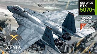 Ace Combat 6 Fires Of Liberation | Xenia Canary 2026 | RTX 5070 Ti 16GB | PC Performance Test !