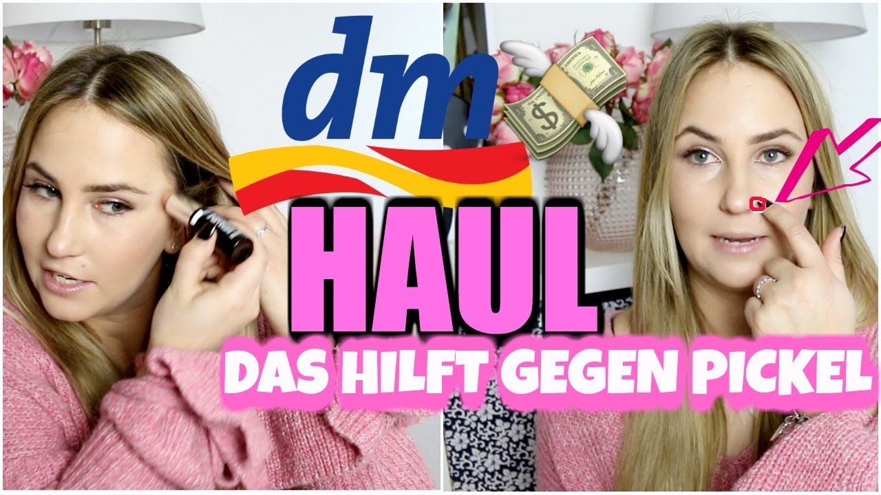 Dm Haul I Bestes Produkt Gegen Pickel I Highlighter Stick Im Test Youtube