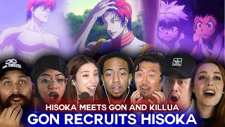 Gon and Killua meets Hisoka at Greed Island | HxH Ep 68 Reaction Highlights