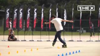 Ifsc 2014 - Clic Slalom Junior Man Takahira Shoya