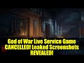 God of War Live Service Game CANCELLED! Leaked Screenshots REVEALED!