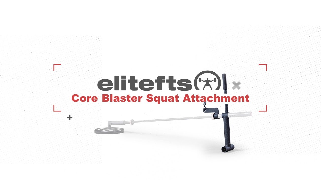 Core Blaster Squat Attachment - YouTube