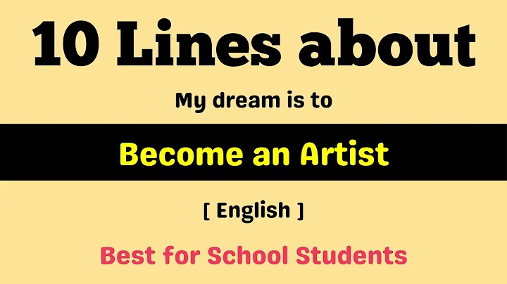 10 Lines about my dream is to become an Artist || Short essay on my aim to become an Artist