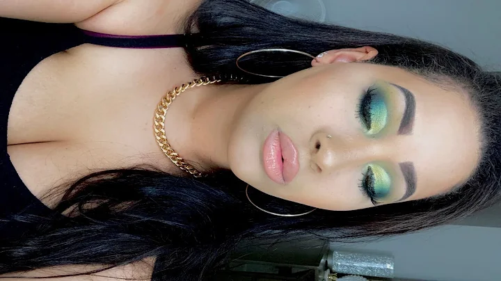 Smokey Green Eye Makeup Tutorial | Jessica Castano