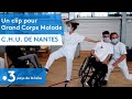 Patients et personnels d&#39;un centre de rééducation de Nantes réalisent un clip .