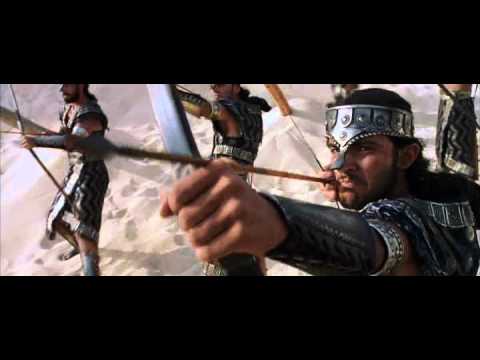 Troy-Achilles- beach battle scene