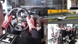 2016.12.18【HROK】8軸レーシングシミュレーターv4.4[BMW・Z4 GT3] 鈴鹿　Giddy up　OSWに変更　セルフステア