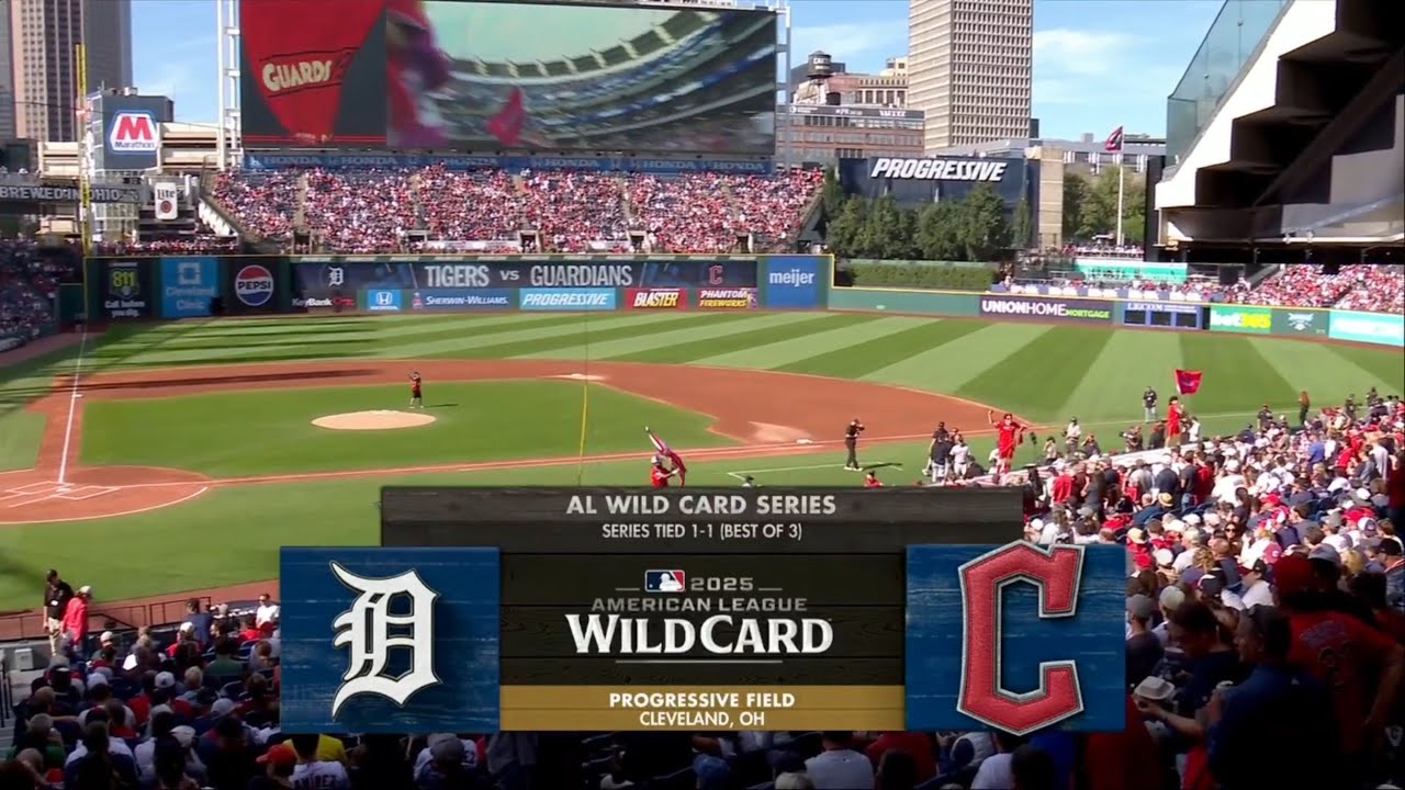 MLB Wild Card on ABC intro | DET@CLE | 10/2/2025 (GM3) - YouTube