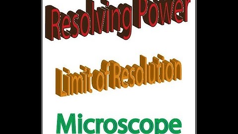 Numerical Aperture Resolving Power Limit of Resolution Microscope