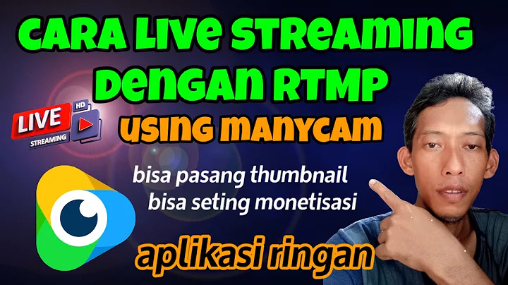 How to Live Stream YouTube Using RTMP on Manycam