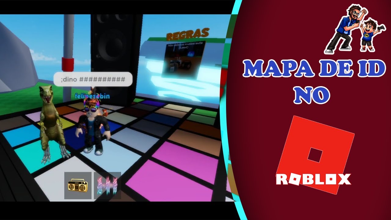 TROLANDO JOGADORES NO ROBLOX COM O MAPA DE ID - COMANDOS DO MAPA 