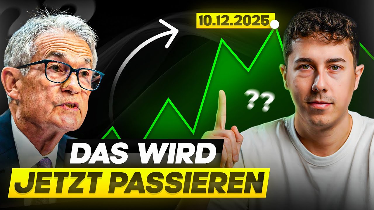 Zinsentscheid nächste Woche: DAS erwartet jetzt den Kryptomarkt!