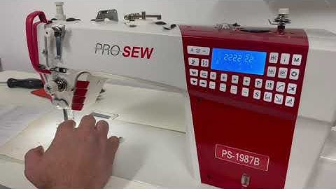 How to set up preferences for 1/2 and 1/4 stitch buttons on PS-1987B and PS-1933B