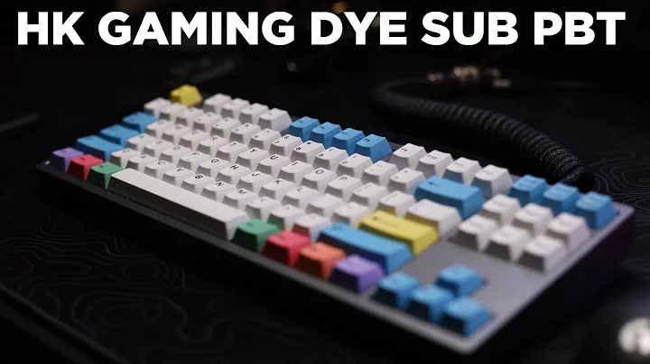 Best budget Keycaps? HK GAMING PBT KEYCAP Review - Sound Test - Comparison