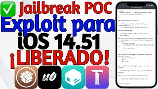 ✅ Jailbreak POC Exploit Para iOS 14.5.1 LIBERADO??  | Jailbreak Para Todos Los Dispositivos??
