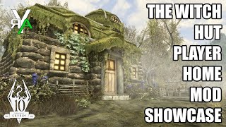 Im Back! Xbox Skyrim AE: WITCH HUT PLAYER HOME Mod Showcase @RYANT1UM
