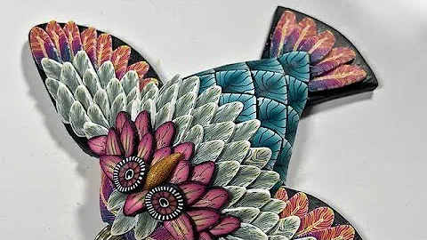 Deb Hart Polymer Designs - The Flying Owl
