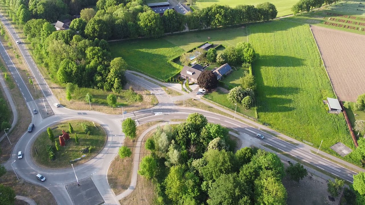 Gennep limburg (south Nijmegen) by drone