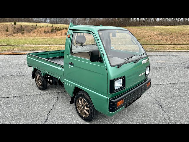 スズキ ケトラック 1989 SUZUKI CARRY DB71T - 17,379 Miles - KEI TRUCK - JDM - WALK