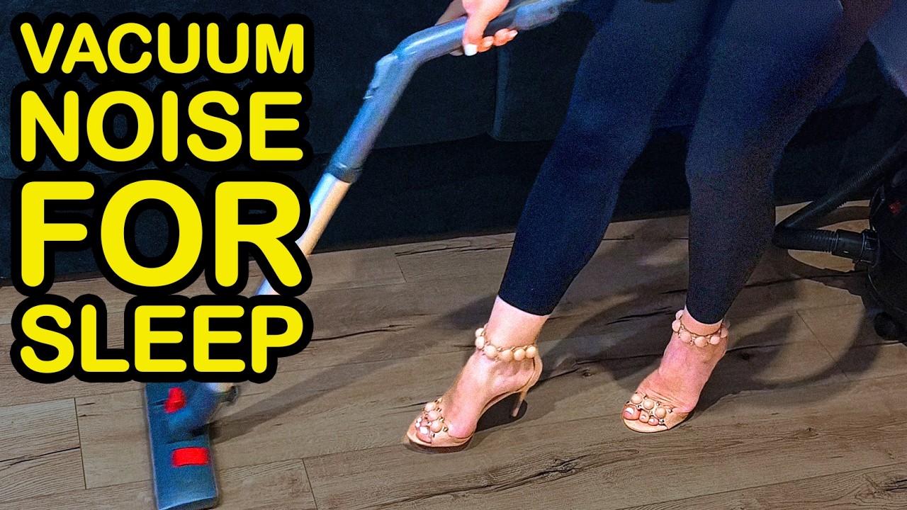 Успокаивающая Уборка Пола ASMR | Расслабляющий 3-Часовой Белый Шум Пылесоса