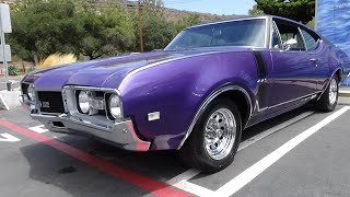 1968 Oldsmobile 442 test drive at Laguna Classic Cars, Laguna Beach, Ca 1968 W 30 442 Test Drive