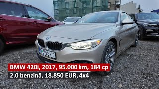 Verificare BMW seria 4: 420i cu DAUNA